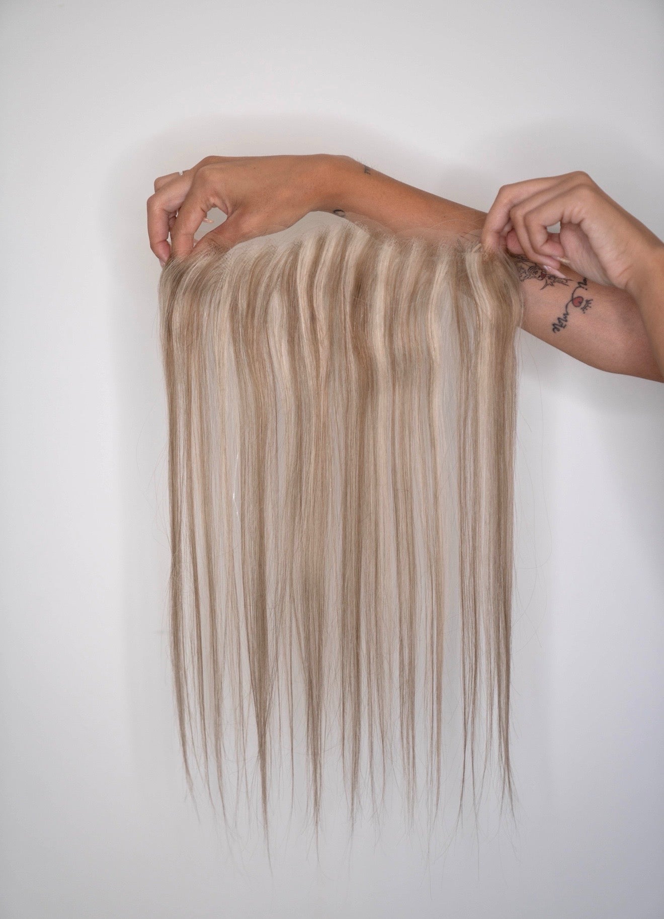 Flequillo blonde