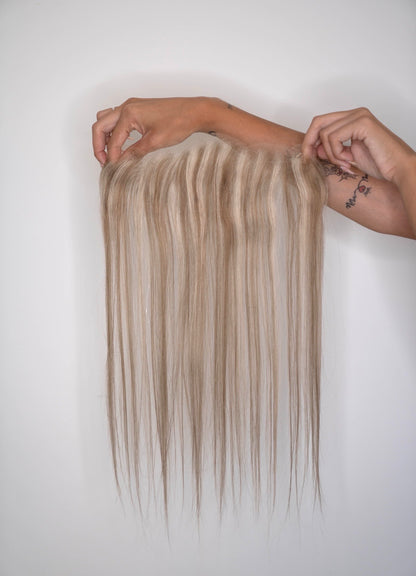 Flequillo blonde