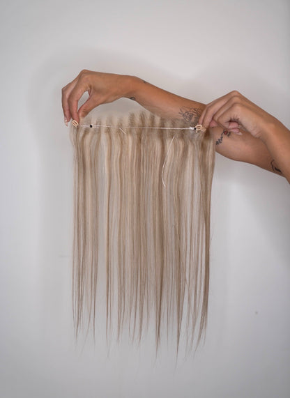 Flequillo blonde